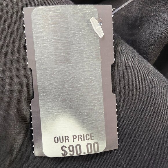 Dis Moi Women's Black Camisole W/Lace Trim Size M - Picture 6 of 6